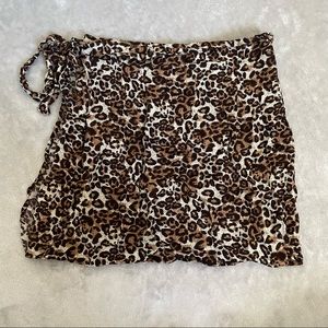 Cheetah Print Skirt